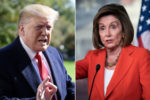 Donald Trump and Nancy Pelosi