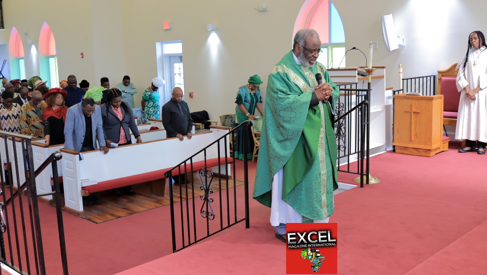 Venerable Clinton Esono, Rector of the All Saints Anglican Igbo Church