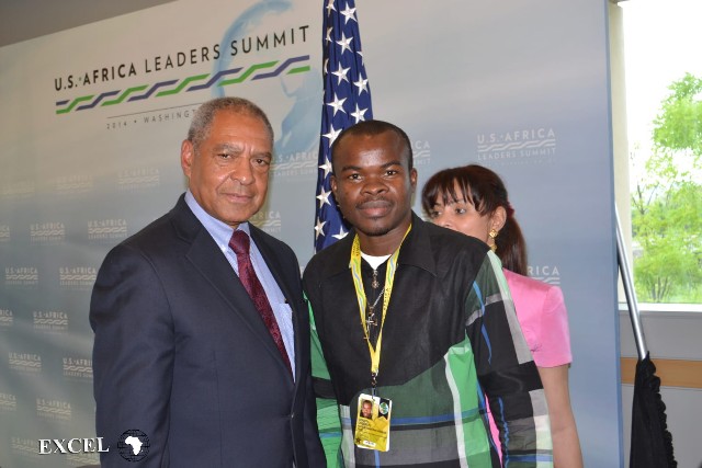 Excel boss during the US-Africa Leaders summit