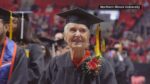 90-year-old Joyce DeFauw who graduated from US Varsity