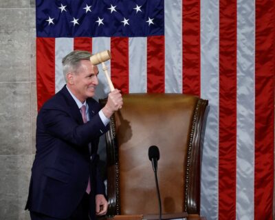 McCarthy raises gavel