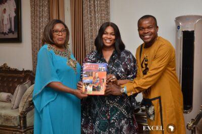 Excel Team with Chief Mrs Iwuanyanwu 