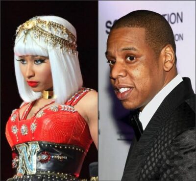 Jay-Z and Nicki Minaj 