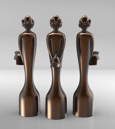 Brit Awards Statuette 