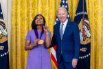 Mindy Kaling with Joe Biden