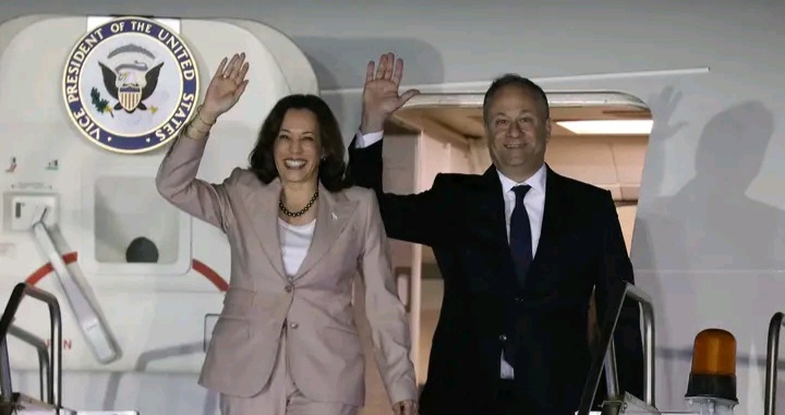 Harris Kamala Arrives Tanzania