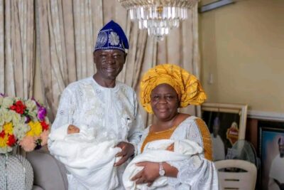 Couple who welcome twins 32 years after Childlessness 