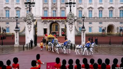 Horse procession for King Charles coronation event