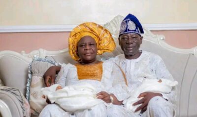 Couple who welcome twins 32 years after Childlessness 