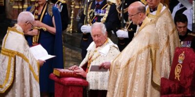 King Charles III took the Coronation Oath