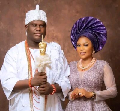 Ooni of Ife Unveils Sixth Wife, Opeoluwa Elizabeth Akinmuda 