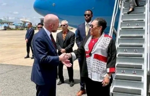 US Delegation Arrives Nigeria Ahead of Tinubu's Inauguration