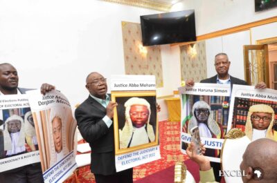 Barrister Ihim and others calling for justice for Peter Obi 