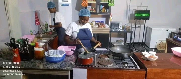 Cook-a-thon: Another Nigerian Lady Begins 150 Hours Challenge to Break Guinness Records