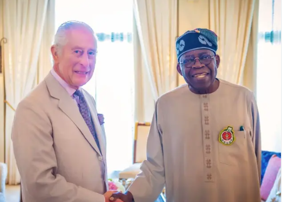 Tinubu and King Charles