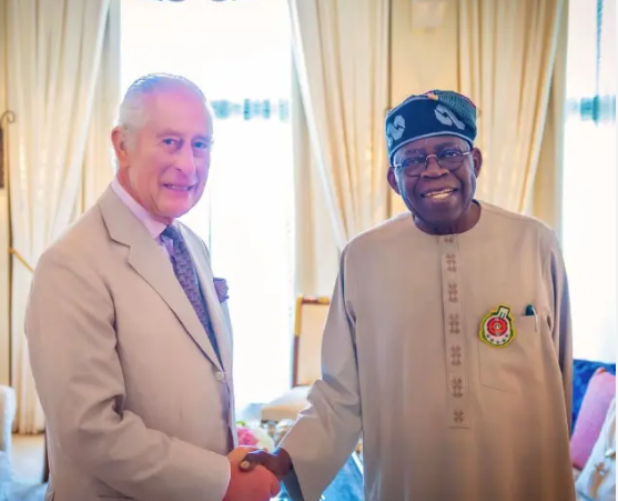 Tinubu and King Charles