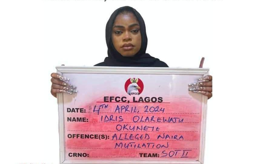 Bobrisky in EFCC custody