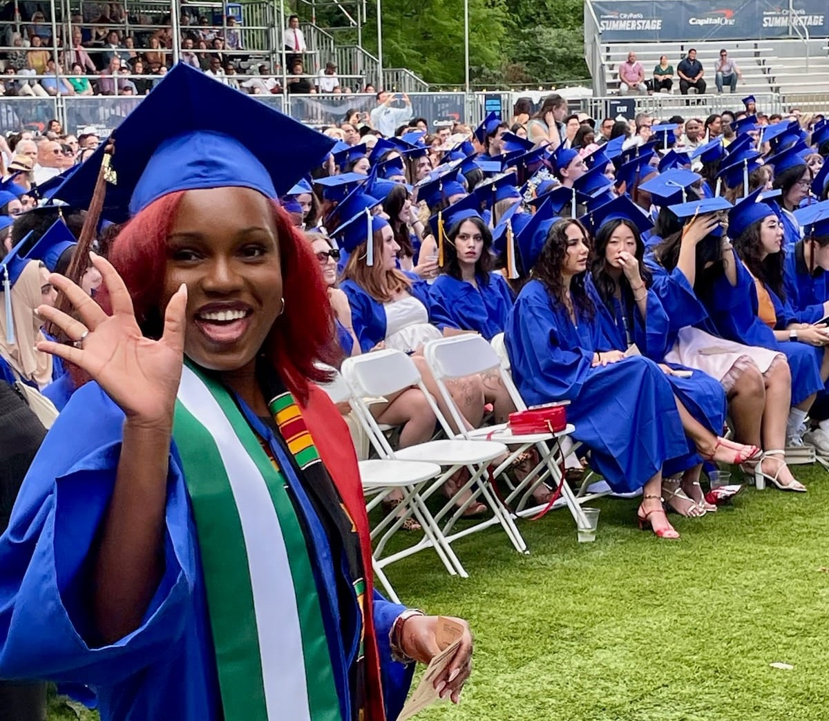 Rising Fashion Star, Kaya C. Ugorji Celebrates Graduation from Fashion Institute in US