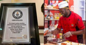 Ghanaian Chef Arrested for Fraud, Faking Guinness World Record