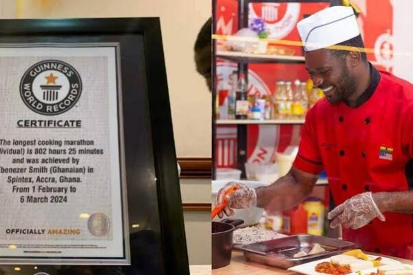 Ghanaian Chef Arrested for Fraud, Faking Guinness World Record