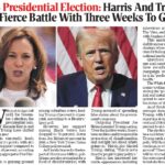 Harris and Trump in Fierce Battle as US Presidential Election Nears With Three Weeks to Go