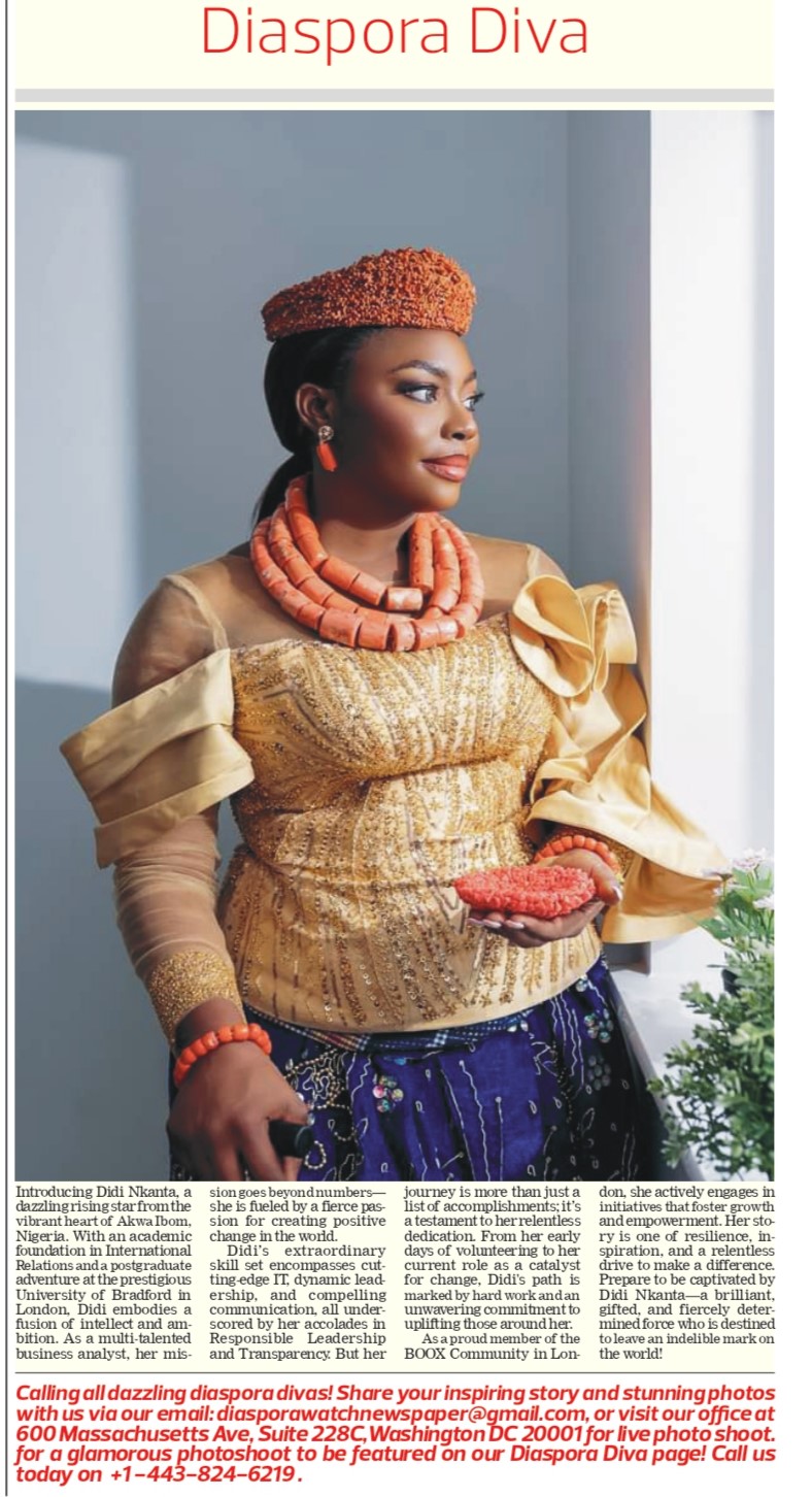 Diaspora Diva: Embracing Culture, Empowerment, and Global Influence