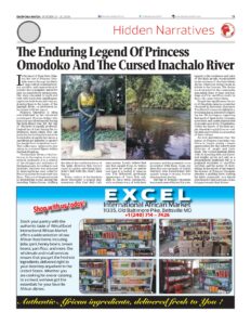 The Enduring Legend of Princess Omodoko and the Cursed Inachalo River