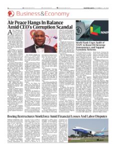 Air Peace Faces Uncertainty Amid CEO Corruption Scandal