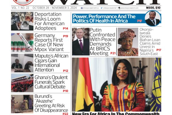 Diaspora Watch,Vol.22(oct28-nov03),2024