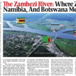 The Zambezi River: Where Zambia, Namibia, and Botswana Meet